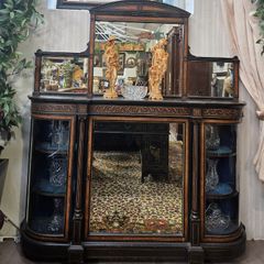 19th Century Victorian Rosewood Credenza