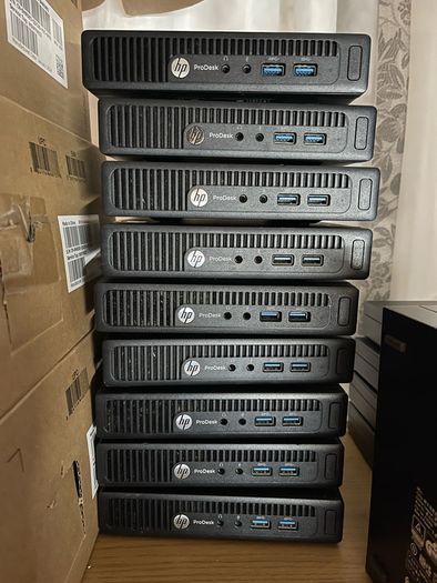 HP Desktop Mini i3 processor x 10 available