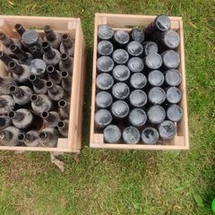 Brewing beer bottles