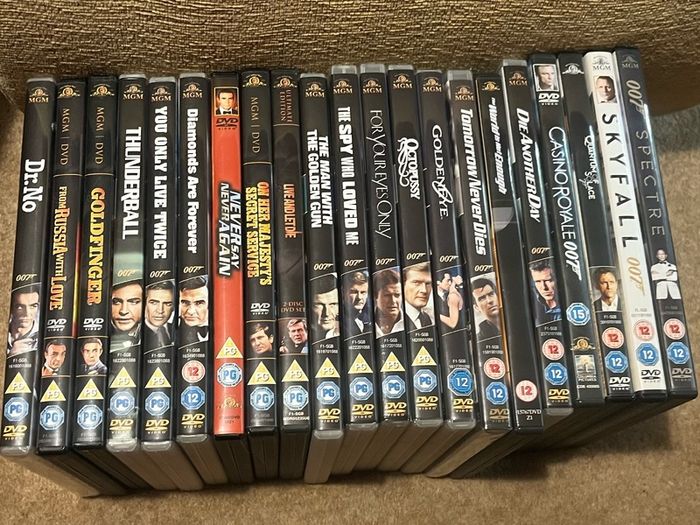 James Bond DVDs