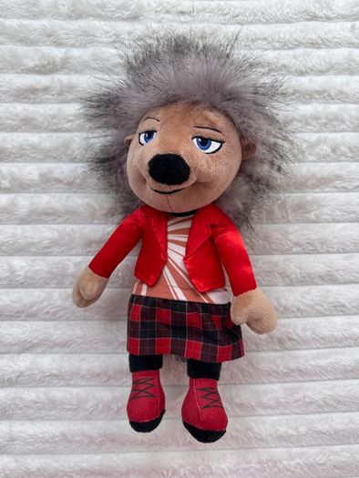 Sing 2 Ash The Porcupine Soft Plush approx. 30 cm. Used Please see photos