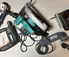 Circular saw, angle grinder,Jigsaw, sander, drill
