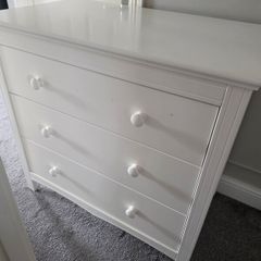 chest of drawers with changing table detachable top