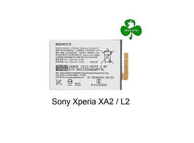 For Sony Xperia XA2 L2 Battery LIP1654ERPC Battery Replacement New 3300mAh