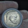 2 Reichsmark 1937 J Hamburg WW2 Silver Coin third Reich Image 7
