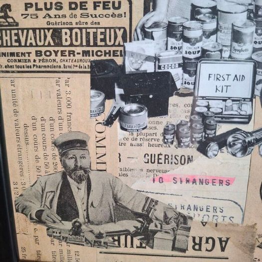 Vintage & Antique Mixed Media Picture