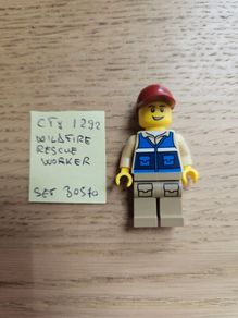 lego cty1292 wildfire rescue worker, set 30570