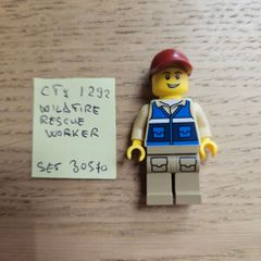 lego cty1292 wildfire rescue worker, set 30570