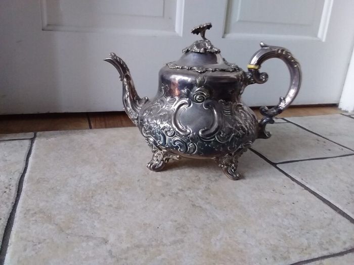 Antique Silver Plated Teapot