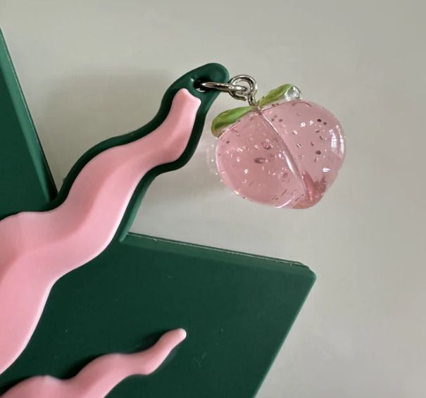 C-Beauty Girlcult Peach Festival Collection Hand Held Mirror
