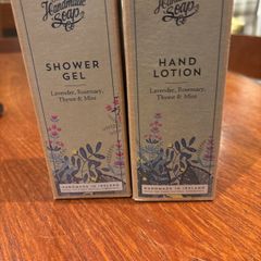 Brand new - The Handmade Company Lavender, Rosemary, Thyme and Mint Shower Gel and Hand Lotion 300 ml