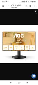 aoc monitor 24B3CF2 brand new