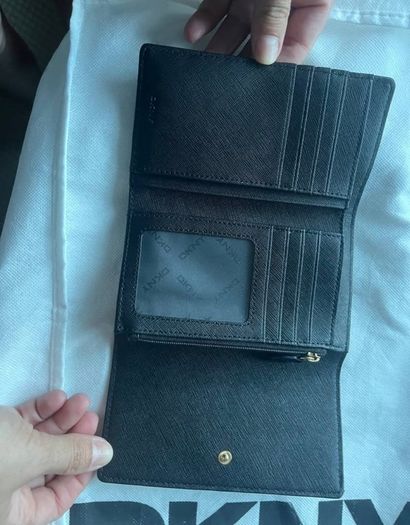 Authentic DKNY Leather Wallet Brand New