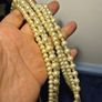 Vintage Faux Pearl Necklace Image 3