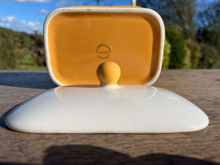Carrigaline Pottery Butter Dish rare item