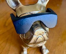 Dog with sunglasses ornament - Maynooth