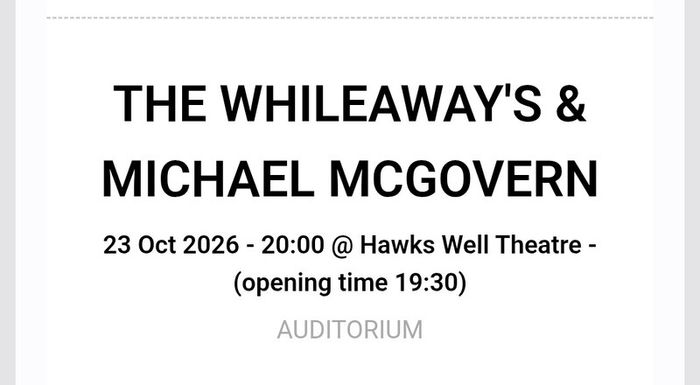 The Whileaways at Sligo Hawkswell