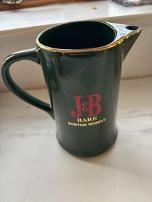 J&B rare scotch whisky jug