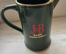 J&B rare scotch whisky jug