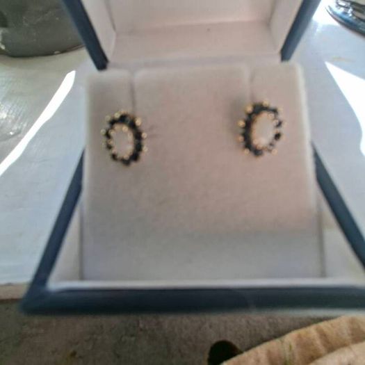 9ct gold earrings