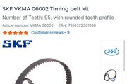 SKF VKMA 06002 Timing belt kit