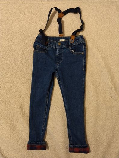 Blue Jeans With Braces