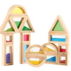 Educational Wooden Sensory Blocks Set