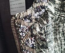 JESIRE cropped embellished blazer Sz 8 - Bnwt Rrp 159