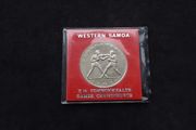 1974 Western Samoa 1 Tala Coin - Xth Commonwealth Games ( Boxing ) Uncirculated in Original Mint Package