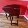 Folding Mahogany Table Image 8