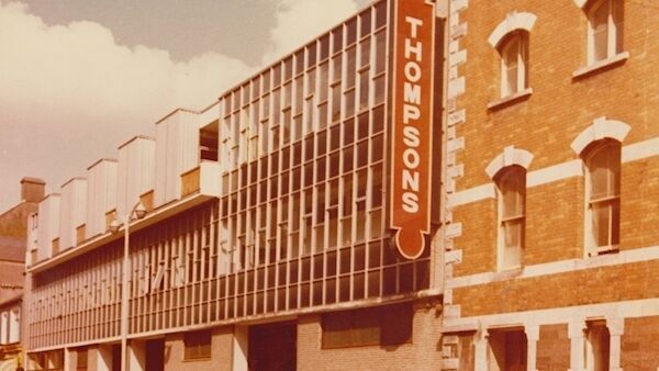1950s Thompsons sign