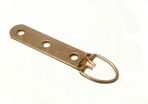 Picture frame hanger with ring