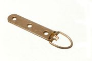 Picture frame hanger with ring
