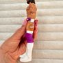 WWE Mattel Basic Series 76 Macho Man (King) Randy Savage Action Figure Used Please see photos Image 8