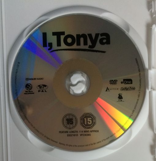 I, Tonya [2017] Margot Robbie, Sebastian Stan & Allison Janney [Movie DVD] Academy Award Winner
