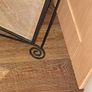 Beautiful Large Iron Beveled Edge Mirror Image 6