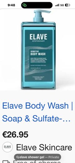 shower gel