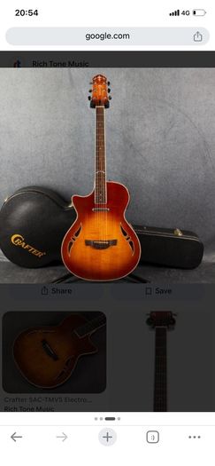 Wanted Left handed crafter hybrid guitar