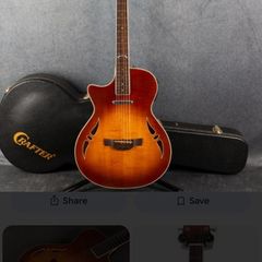 crafter hybrid guitar
