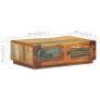 Coffee Table 90x60x29 cm Solid Reclaimed Wood Image 7