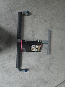 Storage hanger x2 (height adjustable)