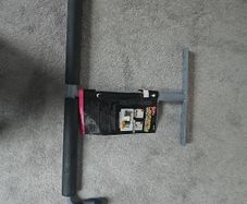 Storage hanger x2 (height adjustable)