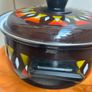 Mid Century Modern Enamel Saucepans, Set of Two MCM Image 7