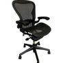 Two Herman-Miller Aeron office chairs Image 2