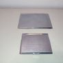 Pair of Vintage stamp holder Metal Pocket cases good used order 7x5 cms 5x4 cms Image 3
