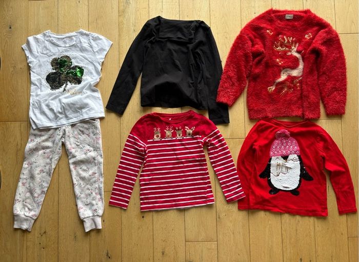 Mixed ages girls clothes 4-7 years