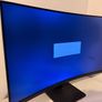 LG 32 Curved Full HD Monitor 100Hz Excellent Condition Image 2