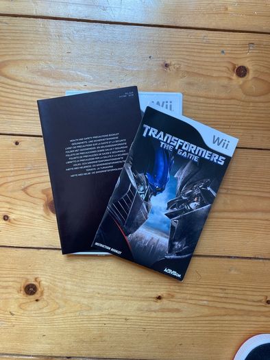 Transformers WII Game