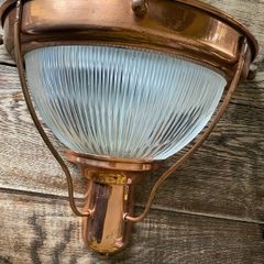 Copper Wall Light