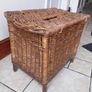 Vintage Wicker Storage Basket/Box Image 4